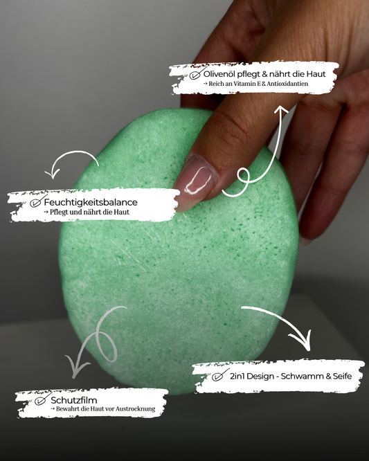Olivenöl Schwammseife / Olive oil Sponge Soap