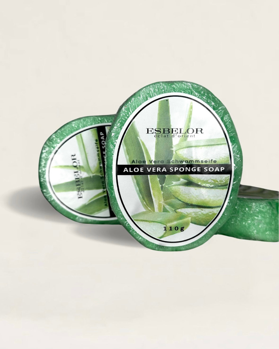 Aloe Vera Schwammseife / Aloe Vera Sponge Soap