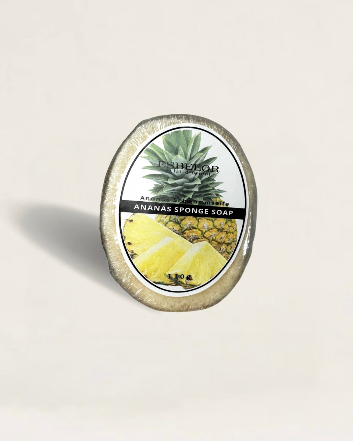 Ananas Schwammseife / Ananas Sponge Soap