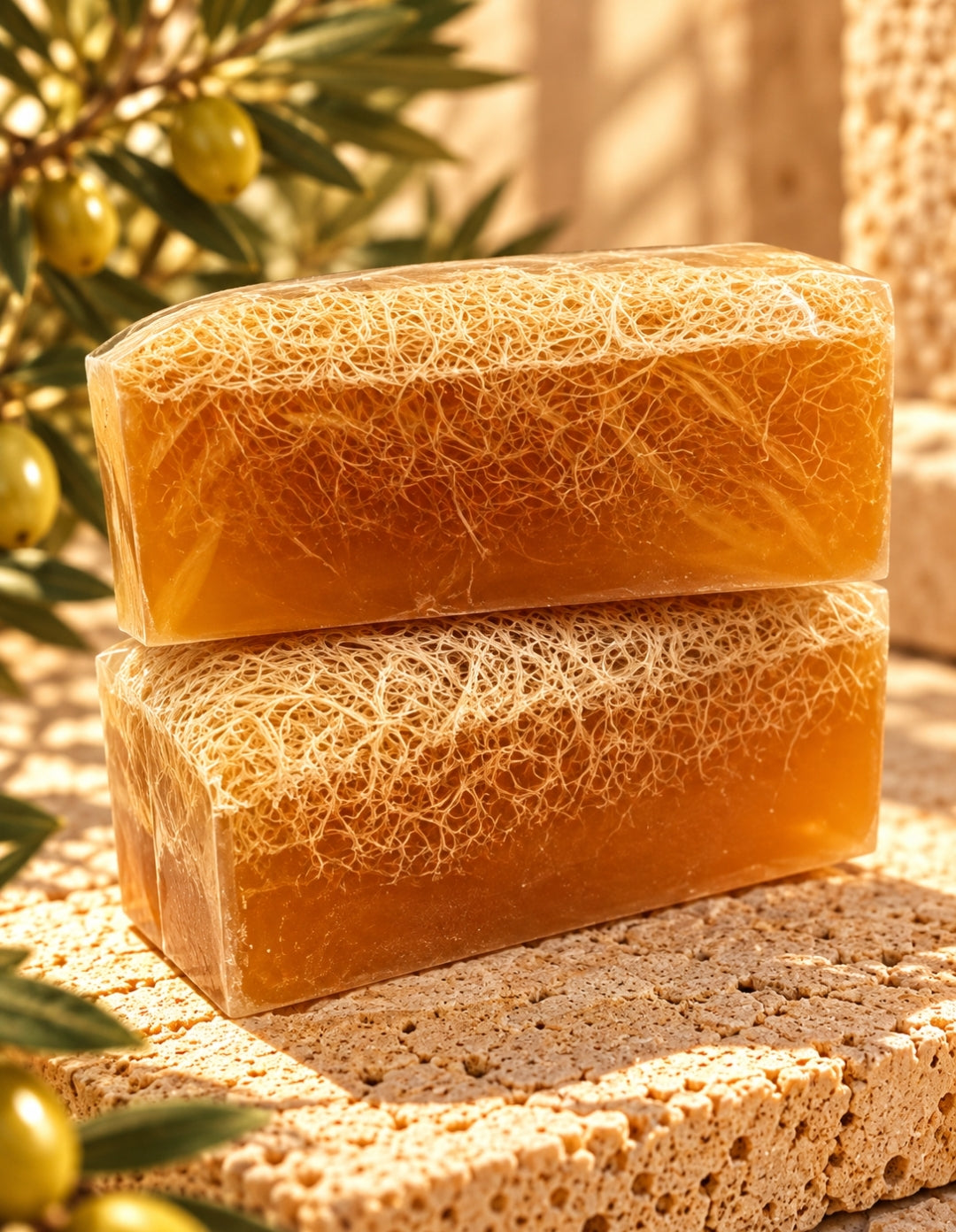 Mango Kürbisfaserseife Feuchtigkeitsspendende Pflege mit fruchtigem Mango-Duft