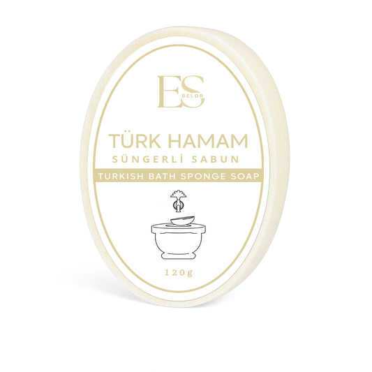 TÜRK HAMAM SÜNGERLİ SABUN / TURKISH BATH SPONGE SOAP