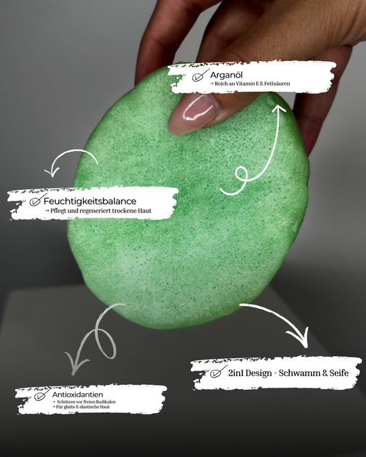 Arganöl Schwammseife / Argan oil Sponge Soap