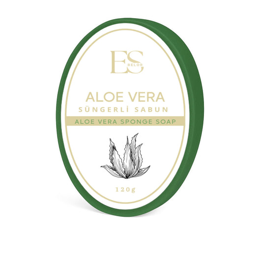 ALOE VERA SÜNGERLİ SABUN / ALOE VERA SPONGE SOAP