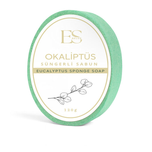 OKALIPTUS SÜNGERLİ SABUN / EUCALYPTUS SPONGE SOAP