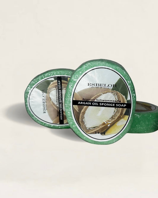 Arganöl Schwammseife / Argan oil Sponge Soap